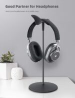 Lamicall Headphone Stand, Desktop Headset Holder - Desk Earphone Stand, for All Headsets Such as Airpods Max, HyperX Gaming Headphones, Beats, Senn heiser Music Headphones Gifts - Image 3