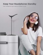 Lamicall Headphone Stand, Desktop Headset Holder - Desk Earphone Stand, for All Headsets Such as Airpods Max, HyperX Gaming Headphones, Beats, Senn heiser Music Headphones Gifts - Image 6