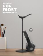 Lamicall Headphone Stand, Desktop Headset Holder - Desk Earphone Stand, for All Headsets Such as Airpods Max, HyperX Gaming Headphones, Beats, Senn heiser Music Headphones Gifts - Image 8