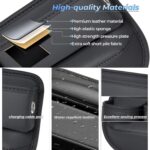 Anti-Drop Car Seat Gap Filler Organizer, Premium Leather Console Organizer, Easy Access to Phone/Keys, Universal Fit for Car SUV Truck Multi-Purpose Essentials Organizer(2PC) - Image 5