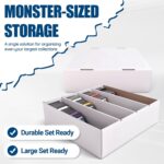 CHAIARRY 4-pack Sports Card Storage Boxes 3200 Count, Cardboard Trading Card, Large Capacity Card Cases for Baseball Cards, Sports Cards, TCG, MTG & All Trading Card Games - Image 3