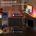 Ledagic Led Light Bar with Music Sync, Color Changing TV Backlight App & Remote Control, IC+RGB & W Smart RGB Light Bar, USB Powered Led Lights for TV, PC Room Monitor Backlight Gaming Accessories - Image 6