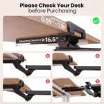 Klearlook Upgraded Ergonomic Keyboard Tray Under Desk, Adjustable Sliding Keyboard Platform Holder, Keyboard Stand with Wrist Rest & Storage Drawer for Home, Office and Gaming, 24.4"x10" - Image 9
