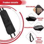 QUICTO 2PCS Car Seat Storage Hanging Bag, Multi-Pocket Seat Side Organizer, Multifunctional Mesh Net Pocket, Can Hold Mobile Phone, Wallet, Glasses, Suitable for Cars, SUVs, Trucks - Image 4