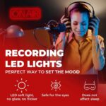 ON AIR Neon Signs, LED Studio Live Decorative Lights, Streaming Recording Sign, USB Connected, for Streamers Influencers Gamers Room Bar Club Home Party Decoration… (Red) - Image 4