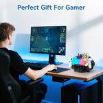 KDD Controller Organizer for Desktop - 360°Rotatable Controller Holder with Storage Box - Universal Stand for 4 Controllers, Desk Organizer for Switch Remote Control Pen Gamer Accessories - Image 6