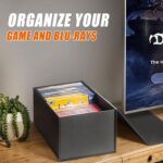 Video Game Storage Boxes, Blu-Ray Storage Boxes, Magnetic Video Game Box Protector Case, Store Up to 20 Cases – 1 Pack - Image 8