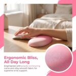 Pink Mouse Wrist Rest, Ergonomic Memory Foam Wrist Support | Non-slip base and soft memory foam provide lasting comfort for work, study, gaming, and everyday computer use. - Image 8
