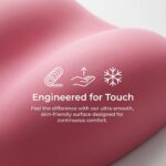 Pink Mouse Wrist Rest, Ergonomic Memory Foam Wrist Support | Non-slip base and soft memory foam provide lasting comfort for work, study, gaming, and everyday computer use. - Image 9