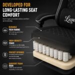 Gaming Chair for Adults with Footrest, Ergonomic Computer Chair, 330 lb | Heavy Duty Load Capacity, 52 cm Wingless Wide Seat, Pocket Spring Cushion, Headrest, Adjustable Height, Reclining Backrest - Image 6