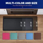 FEATOL Anti Fatigue Mat for Standing, 9/10 Extra Thick Ergonomic Standing Desk Mat, Comfort Memory Foam Standing Mat at Home,Office All Day (20" x 32", Black, 1PC) - Image 7
