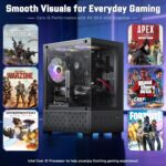 Prebuilt Gaming PC Desktop, Intel Core I5 up to 3.6GHz, RX 550 4G GDDR5 - Image 5