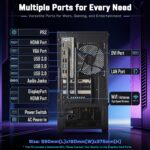 Prebuilt Gaming PC Desktop, Intel Core I5 up to 3.6GHz, RX 550 4G GDDR5 - Image 6