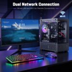 Prebuilt Gaming PC Desktop, Intel Core I5 up to 3.6GHz, RX 550 4G GDDR5 - Image 7