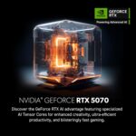 msi Codex R2 Gaming Desktop PC | NVIDIA GeForce RTX 5070 12GB | Intel Core i5-14400F | 32GB DDR5 RAM | 1TB NVMe SSD | Air Cooling | Wi-Fi 6E | Windows 11 Home | VR Ready | D14NVP5-613US - Image 5