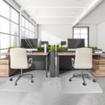 Office Chair Mat for Carpets, Clear Computer Desk Chair Mat for Low Carpeted Floors, Thick and Sturdy Carpet Protector, Easy Glide and Flat Without Curling (30" x 48" Rectangle) - Image 8