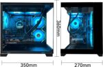 YAWYORE Gaming PC, AMD Ryzen 7 5700X, GeForce RTX 5060 Desktop Computer | 32GB DDR4 RAM, 1TB M.2 NVMe SSD,, ARGB Fans, WiFi+BT - Image 5