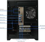YAWYORE Gaming PC, AMD Ryzen 7 5700X, GeForce RTX 5060 Desktop Computer | 32GB DDR4 RAM, 1TB M.2 NVMe SSD,, ARGB Fans, WiFi+BT - Image 6