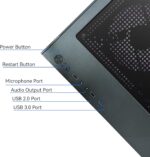 YAWYORE Gaming PC, AMD Ryzen 7 5700X, GeForce RTX 5060 Desktop Computer | 32GB DDR4 RAM, 1TB M.2 NVMe SSD,, ARGB Fans, WiFi+BT - Image 7