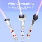 YOGES Gorilla Tag Long Arms Compatible with Meta Quest 3S/ Quest 3/ Oculus Quest 2/ Quest Pro/Rift S Controller, Beat Saber Handle Attachments VR Sticks Dual Extensions Grips for Playing VR Games - Image 8