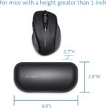 Kensington ErgoSoft Wrist Rest for Standard Mouse, Black (K52802WW), 2.9 x 0.7 x 6 inches | Ergonomic gel support, non-skid base, 2.9 x 0.7 x 6 in, eases wrist strain during mouse use - Image 6