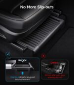 Wigoo Under Seat Storage Box for Tesla Model Y Juniper 2025~2026, 2 Pack Underseat Storage Tray with Lid, Secure No-Slide Design - Image 4