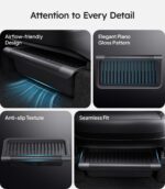 Wigoo Under Seat Storage Box for Tesla Model Y Juniper 2025~2026, 2 Pack Underseat Storage Tray with Lid, Secure No-Slide Design - Image 8