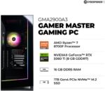 CyberPowerPC Gaming PC, AMD Ryzen 7 8700F, GeForce RTX 5060 Ti 8GB | Gamer Master, 16GB DDR5, 1TB PCIe 4.0 SSD, WiFi Ready & Windows 11 Home (GMA2900A3) - Image 3