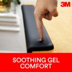 3M Gel Wrist Rest for Standing Desks, Wraps Around Edge of Desk for Comfort, Non-Slip Back Stays in Place (WR200B) - Image 5