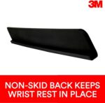3M Gel Wrist Rest for Standing Desks, Wraps Around Edge of Desk for Comfort, Non-Slip Back Stays in Place (WR200B) - Image 8