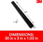 3M Gel Wrist Rest for Standing Desks, Wraps Around Edge of Desk for Comfort, Non-Slip Back Stays in Place (WR200B) - Image 9
