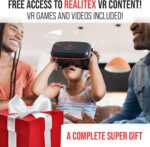 3D VR Headset for Kids + Android Remote - for iPhone & Android Phones | with 3D VR Videos & Apps Links | Virtual Reality Goggles Set for Beginners - Image 4