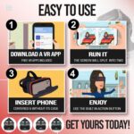 3D VR Headset for Kids + Android Remote - for iPhone & Android Phones | with 3D VR Videos & Apps Links | Virtual Reality Goggles Set for Beginners - Image 7