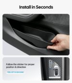 Wigoo for Tesla Model Y Juniper Door Pocket Liners Accessories, 4PCS | Protective Design, Neat Organization, Door Side Storage Box for Model Y Juniper 2025~2026 - Image 5