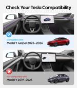 Wigoo for Tesla Model Y Juniper Door Pocket Liners Accessories, 4PCS | Protective Design, Neat Organization, Door Side Storage Box for Model Y Juniper 2025~2026 - Image 8
