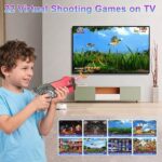 Video Game Console with 100+ Games, Handheld Video Game Console for Kids | Plug and Play Video Games for TV, Shooting Games,Game Gun with 2 GameController, Xmas Birthday Toy Gift for Boys Girls Age 3+ - Image 3