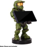 Exquisite Gaming: Halo: Master Chief - Mobile Phone & Gaming Controller Holder, Device Stand, Cable Guys, Xbox Licensed Figure, Green - Image 3