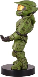 Exquisite Gaming: Halo: Master Chief - Mobile Phone & Gaming Controller Holder, Device Stand, Cable Guys, Xbox Licensed Figure, Green - Image 5