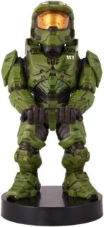Exquisite Gaming: Halo: Master Chief - Mobile Phone & Gaming Controller Holder, Device Stand, Cable Guys, Xbox Licensed Figure, Green - Image 6
