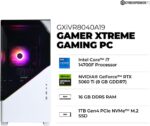 CyberPowerPC Gaming PC, Intel Core i7-14700F, GeForce RTX 5060 Ti 8GB | Gamer Xtreme, 16GB DDR5, 1TB PCIe 4.0 SSD, WiFi Ready & Windows 11 Home (GXiVR8040A19) - Image 3