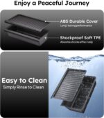 Wigoo Under Seat Storage Box for Tesla Model Y 2019~2025, 2 Pack Underseat Storage Tray with Lid, Secure No-Slide Design, Not Fit Model Y Juniper - Image 7