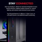 Skytech Gaming Crystal Gaming PC, AMD Ryzen 7 5700 3.7GHz, NVIDIA RTX 5060, 1TB NVMe SSD, 32GB DDR4 RAM 3200, 650W Gold PSU, Wi-Fi, Win 11, Desktop - Image 7
