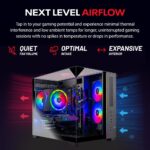 Skytech Gaming Crystal Gaming PC, AMD Ryzen 7 5700 3.7GHz, NVIDIA RTX 5060, 1TB NVMe SSD, 32GB DDR4 RAM 3200, 650W Gold PSU, Wi-Fi, Win 11, Desktop - Image 8