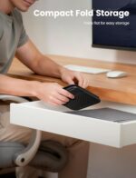 Lamicall Adjustable iPad Stand for Desk - [Ultra-Slim Foldable][360°Rotation Base] Tablet Holder Stand, Heavy-Duty E-Reader Kindle Holder Switch Stand for 4.7-13" iPad Pro Air Mini, Kindle, Tabs - Image 8