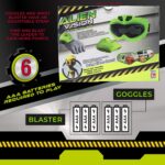 Fotorama Alien Vision Shooting Game, Goggles and Wrist Blaster Toy | for Kids Ages 5 & Up, Indoor and Outdoor Play, Hand Eye Coordination, Gifts - Image 6