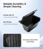 Wigoo for Tesla Model Y Rear Center Console Organizer | Partitioned Storage, Stable Installation, Backseat Storage Box, for Model Y 2020~2025, Not for Juniper - Image 6