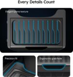 Wigoo for Tesla Model Y Rear Center Console Organizer | Partitioned Storage, Stable Installation, Backseat Storage Box, for Model Y 2020~2025, Not for Juniper - Image 8