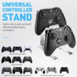 Controller Holder – 2 Tier Universal Aluminum Display Stand Accessories PC Gaming Desk Decor Stuff Gamer Gifts for Xbox Series X S, Elite 2, PS5, PS4, PS3, Switch Pro and Almost All Controller - Image 6
