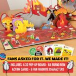 Exploding Kittens The Board Game 2-6, Age 7+ Flippable Game Board | One of the bestselling card games of all time is now a board game! Flip the pop-up board, strategize, sabotage, and surprise. - Image 4