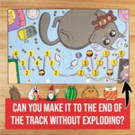 Exploding Kittens The Board Game 2-6, Age 7+ Flippable Game Board | One of the bestselling card games of all time is now a board game! Flip the pop-up board, strategize, sabotage, and surprise. - Image 5